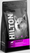 Hilton cухой полнорационный корм гипоаллергенный с пребиотиками для взрослых собак средних и крупных пород с ягненком 10 кг Hilton cухой полнорационный корм гипоаллергенный с пребиотиками для взрослых собак средних и крупных пород с ягненком 10 кг