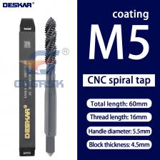 DESKAR Антисейсмический метчик с прямой канавкой и наконечником винта M3/M4/M5/M6/M8/M10/M12 Сверло с защитой от сотрясений на кончиках DESKAR Антисейсмический метчик с прямой канавкой и наконечником винта M3/M4/M5/M6/M8/M10/M12 Сверло с защитой от сотрясений на кончиках