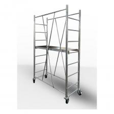 Вышка-тура алюминиевая - это идеальный инструмент для тех, кто работает на высоте или нуждается в надежном и быстром доступе к верхним уровням зданий. Эта модель отличается своей прочностью и долговечностью благодаря использованию алюминиевого сплава, который обеспечивает высокую степень устойчивости к коррозии и износу. Вышка-тура может иметь максимальную высоту 5 метров, секция состоит из 7 ступеней, что позволяет легко перемещаться между разными уровнями здания без необходимости использования лифта. Она также оснащена 4-мя поворотными колесами, которые обеспечивают удобное передвижение по месту работы и предотвращают скольжение при нажатии на тормоз. Эта модель вышки-туры отличается своей легкостью и компактностью, что делает ее идеальным инструментом для работы в ограниченном пространстве. Вышка-тура алюминиевая - это идеальный инструмент для тех, кто работает на высоте или нуждается в надежном и быстром доступе к верхним уровням зданий. Эта модель отличается своей прочностью и долговечностью благодаря использованию алюминиевого сплава, который обеспечивает высокую степень устойчивости к коррозии и износу. Вышка-тура может иметь максимальную высоту 5 метров, секция состоит из 7 ступеней, что позволяет легко перемещаться между разными уровнями здания без необходимости использования лифта. Она также оснащена 4-мя поворотными колесами, которые обеспечивают удобное передвижение по месту работы и предотвращают скольжение при нажатии на тормоз. Эта модель вышки-туры отличается своей легкостью и компактностью, что делает ее идеальным инструментом для работы в ограниченном пространстве.