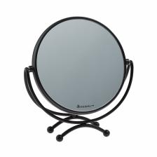 DEWAL BEAUTY Зеркало настольное, в черной металлической оправе, 18,5 х 19 см DEWAL BEAUTY Зеркало настольное, в черной металлической оправе, 18,5 х 19 см