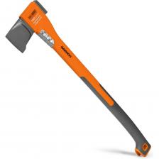 Лезвие из стали двойной закалки имеет претенциозную заточку для долгого срок службы Специальная форма лезвия позволяет эффективнее расщеплять древесину PTFE антифрикционное покрытие лезвия защищает от коррозии и предотвращает застревание в древесине Рукоятка из легкого при этом очень прочного материала Fiberglass, позволяющего амортизировать вибрацию от удара Вставки из материала Soft Grip и загнутая форма рукоятки препятствуют выскальзыванию инструмента Оптимальный баланс центра тяжести максимизирует силу удара Надежная фиксация лезвия в рукоятке Широкое отверстие на рукоятке для удобного хранения или пристегивания Молот на обратной стороне оголовка для забивания клиньев или небольших гвоздей Защитные кожух для безопасного хранения и транспортировки Подходит для колки крупных поленьев, заготовки дров и использования во время строительных работ Лезвие из стали двойной закалки имеет претенциозную заточку для долгого срок службы Специальная форма лезвия позволяет эффективнее расщеплять древесину PTFE антифрикционное покрытие лезвия защищает от коррозии и предотвращает застревание в древесине Рукоятка из легкого при этом очень прочного материала Fiberglass, позволяющего амортизировать вибрацию от удара Вставки из материала Soft Grip и загнутая форма рукоятки препятствуют выскальзыванию инструмента Оптимальный баланс центра тяжести максимизирует силу удара Надежная фиксация лезвия в рукоятке Широкое отверстие на рукоятке для удобного хранения или пристегивания Молот на обратной стороне оголовка для забивания клиньев или небольших гвоздей Защитные кожух для безопасного хранения и транспортировки Подходит для колки крупных поленьев, заготовки дров и использования во время строительных работ