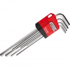 Набор Г-образных шестигранных удлиненных(Hex) ключей 9 предметов, Ceta Form LT/800 предназначен для монтажа и демонтажа шестигранных соединений. Ключи изготовлены из хром-молибден-ванадиевой стали, что обеспечивает долгий срок службы. Г-образная форма увеличивает крутящий момент и комфорт применения. Пластиковый держатель необходим для компактности хранения инструментов. Набор Г-образных шестигранных удлиненных(Hex) ключей 9 предметов, Ceta Form LT/800 предназначен для монтажа и демонтажа шестигранных соединений. Ключи изготовлены из хром-молибден-ванадиевой стали, что обеспечивает долгий срок службы. Г-образная форма увеличивает крутящий момент и комфорт применения. Пластиковый держатель необходим для компактности хранения инструментов.