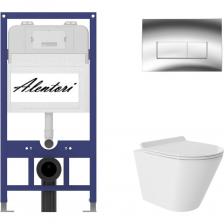 Производитель Alentori изготавливает всегда только качественный товар, что даёт инсталляции для подвесного унитаза Alentori SISTEMA 52 AL.SIS11T массу преимуществ: Крепится в капитальную стену и пол. Объем смывного бачка: 3 и 6 л. Подвод воды сверху / подвод воды сбоку. Диаметр слива: 6 см. Монтажная глубина: 10.8 см. Монтажная высота: 115.5 см. Межосевое расстояние под крепеж. шпильки: 18 / 23 см. Преимущества клавиши смыва Alentori CHIAVE H AL.CHI202CH, цвет ХРОМ: известный итальянский бренд Alentori, получивший признание покупателей на российском рынке; клавиша скрывает удобное ревизионное окно, открывающее лёгкий доступ для обслуживания сливного бачка; клавиша смыва имеет две кнопки и работает в режиме ЭКОНОМ / ПОЛНЫЙ (объёмы смыва 3 литра / 6 литров). Унитаз ADT подвесной. Характеристики: Цвет: белый глянцевый. Материал: санфарфор. Габариты (ШхВхД): 360х320х480 мм. Антигрязевое покрытие. Антибактериальное покрытие. Устойчив к царапинам. Безободковая конструкция. Направление выпуска: горизонтальное (в стену). Организация смывающего потока: Tornado. Система антивсплеск. Экономия воды. Монтаж: подвесной. Сиденье из дюропласта с плавным опусканием крышки (Микролифт), быстросъемное, ультратонкое. Данный унитаз подходит также для инсталляции фирм: TECE; Grohe; Geberit; AM.PM; ИнкоЭр; Weltwasser; Cersanit; IDDIS; BAUEDGE; AQUATEK; DIWO; Vitra; IDEAL Standart; Alca Plast; Jacob Delafon; Ewrika; Berges; Vidima; BELBAGNO; Viega; Enio; Azario; Laufen; Roca и другие. Производитель Alentori изготавливает всегда только качественный товар, что даёт инсталляции для подвесного унитаза Alentori SISTEMA 52 AL.SIS11T массу преимуществ: Крепится в капитальную стену и пол. Объем смывного бачка: 3 и 6 л. Подвод воды сверху / подвод воды сбоку. Диаметр слива: 6 см. Монтажная глубина: 10.8 см. Монтажная высота: 115.5 см. Межосевое расстояние под крепеж. шпильки: 18 / 23 см. Преимущества клавиши смыва Alentori CHIAVE H AL.CHI202CH, цвет ХРОМ: известный итальянский бренд Alentori, получивший признание покупателей на российском рынке; клавиша скрывает удобное ревизионное окно, открывающее лёгкий доступ для обслуживания сливного бачка; клавиша смыва имеет две кнопки и работает в режиме ЭКОНОМ / ПОЛНЫЙ (объёмы смыва 3 литра / 6 литров). Унитаз ADT подвесной. Характеристики: Цвет: белый глянцевый. Материал: санфарфор. Габариты (ШхВхД): 360х320х480 мм. Антигрязевое покрытие. Антибактериальное покрытие. Устойчив к царапинам. Безободковая конструкция. Направление выпуска: горизонтальное (в стену). Организация смывающего потока: Tornado. Система антивсплеск. Экономия воды. Монтаж: подвесной. Сиденье из дюропласта с плавным опусканием крышки (Микролифт), быстросъемное, ультратонкое. Данный унитаз подходит также для инсталляции фирм: TECE; Grohe; Geberit; AM.PM; ИнкоЭр; Weltwasser; Cersanit; IDDIS; BAUEDGE; AQUATEK; DIWO; Vitra; IDEAL Standart; Alca Plast; Jacob Delafon; Ewrika; Berges; Vidima; BELBAGNO; Viega; Enio; Azario; Laufen; Roca и другие.