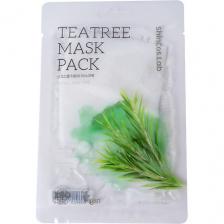 Маска для лица SHINCOS.LAB Тканевая маска с экстрактом чайного дерева Teatree Mask Pack 27 Маска для лица SHINCOS.LAB Тканевая маска с экстрактом чайного дерева Teatree Mask Pack 27