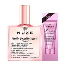 Набор для ухода за волосами NUXE Набор Huile Prodigieuse Florale + Hair Prodigieux Набор для ухода за волосами NUXE Набор Huile Prodigieuse Florale + Hair Prodigieux