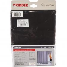 Штора для ванных комнат RIDDER Madison черный 45300 Штора для ванных комнат RIDDER Madison черный 45300