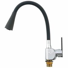 Смеситель сборный для кухни с гибким изливом Potato (Потато) P59238х6 хром/черный Смеситель сборный для кухни с гибким изливом Potato (Потато) P59238х6 хром/черный