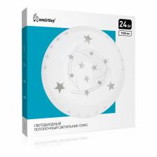 Светодиодный потолочный светильник (LED) Smartbuy 24Вт 350*55мм STARS, цена за 1 шт Светодиодный потолочный светильник (LED) Smartbuy 24Вт 350*55мм STARS, цена за 1 шт