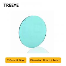Круглый ИК-фильтр 650 нм, диаметр 11 мм/12 мм/14 мм, толщина 0,55 мм, длина инфракрасной волны для запасных частей объектива камеры видеонаблюдения Круглый ИК-фильтр 650 нм, диаметр 11 мм/12 мм/14 мм, толщина 0,55 мм, длина инфракрасной волны для запасных частей объектива камеры видеонаблюдения