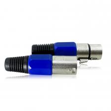 3-контактный металлический разъем XLR аксессуары для освещения сцены, кабель DMX, микрофонный кабель, разъем аудиокабеля 3-контактный металлический разъем XLR аксессуары для освещения сцены, кабель DMX, микрофонный кабель, разъем аудиокабеля