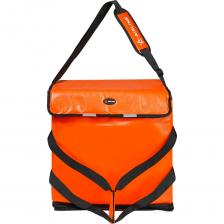 Сумка-холодильник - это надежное средство для обеспечения необходимой температуры и поддержания ее на протяжении длительного периода времени для транспортировки продуктов или других веществ. Сохранение температуры происходит из-за применяемых материалов изделия, в который входят: плотная брезентовая ткань, вспененный спонж и фольгированная пленка. Сумка имеет большой размер кубической формы с толстым слоем термоизоляции, что позволяет сохранять форму и использовать ее для хранения, переноски или перевозки большого количества продуктов. Сумка идеально подходит для перевозки пицц и прочих продуктов. Для удобства и быстроты открывания крышка сделана на липучках. Сумка-холодильник - это надежное средство для обеспечения необходимой температуры и поддержания ее на протяжении длительного периода времени для транспортировки продуктов или других веществ. Сохранение температуры происходит из-за применяемых материалов изделия, в который входят: плотная брезентовая ткань, вспененный спонж и фольгированная пленка. Сумка имеет большой размер кубической формы с толстым слоем термоизоляции, что позволяет сохранять форму и использовать ее для хранения, переноски или перевозки большого количества продуктов. Сумка идеально подходит для перевозки пицц и прочих продуктов. Для удобства и быстроты открывания крышка сделана на липучках.