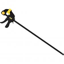 Быстрозажимная пистолетная струбцина DELI dl110124 600x70мм, стальная рама, пластиковые губки, макс.усилие до 750Н 112021 Быстрозажимная пистолетная струбцина DELI dl110124 600x70мм, стальная рама, пластиковые губки, макс.усилие до 750Н 112021