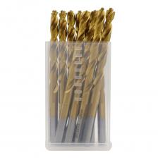 Набор сверл по металлу спиральное Hilberg Cobalt 5% Top 6х93 мм кобальтовое (10 шт.) (CO060-10) Набор сверл по металлу спиральное Hilberg Cobalt 5% Top 6х93 мм кобальтовое (10 шт.) (CO060-10)