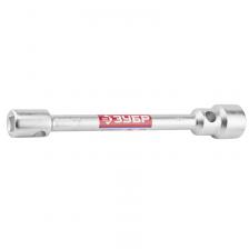 Ключ баллонный торцовый Зубр "МАСТЕР" 27180-24-27, двухсторонний, 24х27мм Ключ баллонный торцовый Зубр "МАСТЕР" 27180-24-27, двухсторонний, 24х27мм