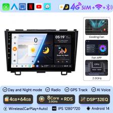 8-ядерный Android 13 Carplay автомобильное радио для Honda CR-V 3 RE CRV 2007-2011 мультимедийный видеоплеер 2 Din навигация GPS DVD головное устройство 8-ядерный Android 13 Carplay автомобильное радио для Honda CR-V 3 RE CRV 2007-2011 мультимедийный видеоплеер 2 Din навигация GPS DVD головное устройство