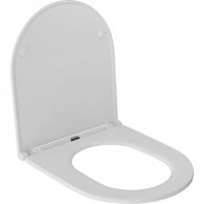 Ультратонкое сиденье WAVE изготовлено из прочного и экологичного дюропласта с высокой степенью прочности, который обеспечивает комфорт и надежность в использовании. Сиденье имеет гладкую и ровную поверхность, оно устойчиво к механическим повреждениям, царапинам и сколам. Благодаря однородной структуре без пор и антибактериальному покрытию обеспечиваются оптимальные гигиенические условия. Сиденье WAVE оснащено механизмом плавного опускания - оно закрывается медленно, бесшумно и бережно. Быстросъемное крепление позволяет легко отсоединить сиденье от унитаза и сделать удобной уборку санузла. Ультратонкое сиденье WAVE изготовлено из прочного и экологичного дюропласта с высокой степенью прочности, который обеспечивает комфорт и надежность в использовании. Сиденье имеет гладкую и ровную поверхность, оно устойчиво к механическим повреждениям, царапинам и сколам. Благодаря однородной структуре без пор и антибактериальному покрытию обеспечиваются оптимальные гигиенические условия. Сиденье WAVE оснащено механизмом плавного опускания - оно закрывается медленно, бесшумно и бережно. Быстросъемное крепление позволяет легко отсоединить сиденье от унитаза и сделать удобной уборку санузла.