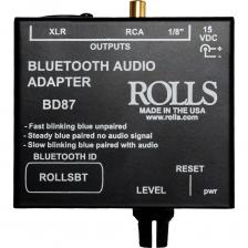 Rolls BD87 Bluetooth Audio Adapter BD87 Rolls BD87 Bluetooth Audio Adapter BD87