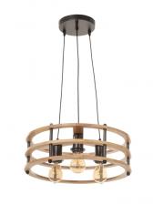 Светильник BayerLux ЭКО «Лот» 3x40 Вт Е27 черный/коричневый 42x42x12(+100)см Светильник BayerLux ЭКО «Лот» 3x40 Вт Е27 черный/коричневый 42x42x12(+100)см