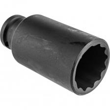 Глубокая двенадцатигранная головка ударная Головка ударная глубокая 12-гранная 23 мм, 1/2''DR Forsage f-4488523 54921 Глубокая двенадцатигранная головка ударная Головка ударная глубокая 12-гранная 23 мм, 1/2''DR Forsage f-4488523 54921