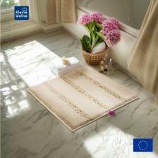 Коврик для ванной 60x60см Kleine Wolke Monrovia, бежевый Коврик для ванной 60x60см Kleine Wolke Monrovia, бежевый