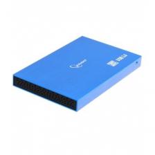 Внешний корпус 2.5" Gembird EE2-U3S-56 синий металлик Внешний корпус 2.5" Gembird EE2-U3S-56 синий металлик