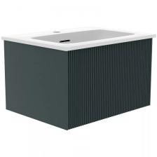 Тумба под раковину La Fenice Terra 60 зеленая матовая Тумба под раковину La Fenice Terra 60 зеленая матовая
