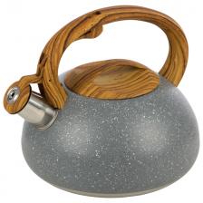 чайник MALLONY Foresta 2,5л со свистком индукц. нерж.сталь, бакелит чайник MALLONY Foresta 2,5л со свистком индукц. нерж.сталь, бакелит