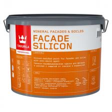 краска акриловая фасадная TIKKURILA Facade Silicon база C 9л бесцветная, арт.700011480 краска акриловая фасадная TIKKURILA Facade Silicon база C 9л бесцветная, арт.700011480