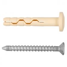 дюбель-гвоздь нейлоновый с грибовидным бортиком PDG F 6x40мм 100шт дюбель-гвоздь нейлоновый с грибовидным бортиком PDG F 6x40мм 100шт