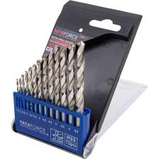 Набор сверл по металлу HSS 13 предметов от бренда YATAFORCE - это набор спиральных свёрл, предназначенных для сверления отверстий в металлических изделиях.Качество. Сверло изготовлено из высококачественной быстрорежущей стали (HSS), которая обеспечивает высокую стойкость, выдающуюся скорость сверления, простым и точным центрированием и длительным сроком службы.Тип сверла - прокатная у-образная спираль, которая обеспечивает эффективное удаление стружки и улучшенную стабильность при сверлении.Универсальность. Цилиндрический хвостовик сверла предназначен для использования с различными типами электроинструментов: дрель, перфоратор, шуруповерт, сверлильный станок. Сверло по металлу HSS используется в производстве металлообрабатывающей промышленности, в ремонтных работах, а также при выполнении базовых домашних работ.Удобство хранения. Поставляется в пластиковом футляре, который обеспечивает удобное хранение и транспортировку сверл, что позволяет сохранить их в хорошем состоянии на протяжении длительного времени. Набор сверл по металлу HSS 13 предметов от бренда YATAFORCE - это набор спиральных свёрл, предназначенных для сверления отверстий в металлических изделиях.Качество. Сверло изготовлено из высококачественной быстрорежущей стали (HSS), которая обеспечивает высокую стойкость, выдающуюся скорость сверления, простым и точным центрированием и длительным сроком службы.Тип сверла - прокатная у-образная спираль, которая обеспечивает эффективное удаление стружки и улучшенную стабильность при сверлении.Универсальность. Цилиндрический хвостовик сверла предназначен для использования с различными типами электроинструментов: дрель, перфоратор, шуруповерт, сверлильный станок. Сверло по металлу HSS используется в производстве металлообрабатывающей промышленности, в ремонтных работах, а также при выполнении базовых домашних работ.Удобство хранения. Поставляется в пластиковом футляре, который обеспечивает удобное хранение и транспортировку сверл, что позволяет сохранить их в хорошем состоянии на протяжении длительного времени.