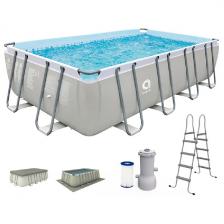 Бассейн каркасный Avenli 549х280х122 см, 13 603 л, прямоугольный, с усиленной рамой, полный комплект 2 коробки (12147RU) Бассейн каркасный Avenli 549х280х122 см, 13 603 л, прямоугольный, с усиленной рамой, полный комплект 2 коробки (12147RU)