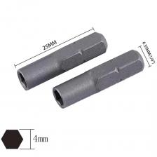 2 шт. 1/4 "отвертка, отвертка 6,35 мм с шестигранным хвостовиком до 4 мм, адаптер для бит, инструмент для прецизионных шестигранных бит, держатель, винт, инструмент 2 шт. 1/4 "отвертка, отвертка 6,35 мм с шестигранным хвостовиком до 4 мм, адаптер для бит, инструмент для прецизионных шестигранных бит, держатель, винт, инструмент