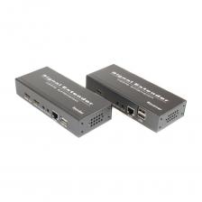 Комплект для передачи HDMI, USB, аудио, RS232 и ИК управления по сети Ethernet. Расстояние передачи "точка-точка" до 190м. Порты USB приемника предназначены только для подключения клавиатуры и мыши. Стандарт видеосжатия H.264(AVC). Разрешение до 1920x1080(60Гц), 36бит. Поддержка HDMI 1.3, HDCP 1.2. Возможность подключения дополнительных приёмников RLN-HiKMDA2 в режиме multicast. Возможность работы в режиме "многоточка-многоточка". Передатчик: Вх. - HDMI(A)/Роз.2,1х5мм(DC12V)/USB(A)/TRS3,5мм(Audio IN)/TGR(RS232). Вых.-RJ45/TRS3.5(ИК)/HDMI(A). Приёмник:Вх.-USB(A)x2/RJ45/TRS3.5мм(ИК)/Роз.2,1х5мм(DC12V). Вых. -TRS3,5мм(Audio OUT)/TGR(RS232)/HDMI(A). Размеры каждого устройства (ШxВxГ):150x30x64мм. Вес каждого устройства: 0,3 кг. Рабочая температура -15…+55°С. Комплект для передачи HDMI, USB, аудио, RS232 и ИК управления по сети Ethernet. Расстояние передачи "точка-точка" до 190м. Порты USB приемника предназначены только для подключения клавиатуры и мыши. Стандарт видеосжатия H.264(AVC). Разрешение до 1920x1080(60Гц), 36бит. Поддержка HDMI 1.3, HDCP 1.2. Возможность подключения дополнительных приёмников RLN-HiKMDA2 в режиме multicast. Возможность работы в режиме "многоточка-многоточка". Передатчик: Вх. - HDMI(A)/Роз.2,1х5мм(DC12V)/USB(A)/TRS3,5мм(Audio IN)/TGR(RS232). Вых.-RJ45/TRS3.5(ИК)/HDMI(A). Приёмник:Вх.-USB(A)x2/RJ45/TRS3.5мм(ИК)/Роз.2,1х5мм(DC12V). Вых. -TRS3,5мм(Audio OUT)/TGR(RS232)/HDMI(A). Размеры каждого устройства (ШxВxГ):150x30x64мм. Вес каждого устройства: 0,3 кг. Рабочая температура -15…+55°С.