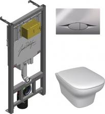 Комплект Jacob Delafon Vox E29025-NF-M21 кнопка хром Комплект Jacob Delafon Vox E29025-NF-M21 кнопка хром