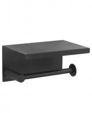 Держатель туалетной бумаги Boheme Uno 10971-B black с полкой для телефона Держатель туалетной бумаги Boheme Uno 10971-B black с полкой для телефона