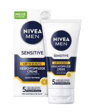 Крем для лица NIVEA MEN Sensitive LSF 15, 75 ml Крем для лица NIVEA MEN Sensitive LSF 15, 75 ml
