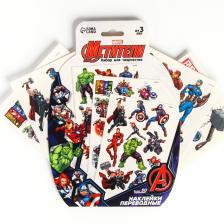 Набор для творчества «Наклейки переводные» Мстители, 50 переводок Набор для творчества «Наклейки переводные» Мстители, 50 переводок