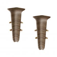 Угол внутренний Деконика 70 мм орех Г-профиль (2 шт.) Угол внутренний Деконика 70 мм орех Г-профиль (2 шт.)