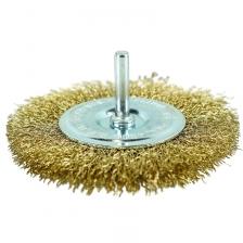Щетки для дрелей и шуруповертов Кордщётка дисковая Berger BG1731 (латунированная сталь 0.3 мм, диаметр 100 мм, хвостовик 6 мм) Щетки для дрелей и шуруповертов Кордщётка дисковая Berger BG1731 (латунированная сталь 0.3 мм, диаметр 100 мм, хвостовик 6 мм)