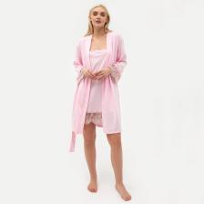 Комплект домашний женский (халат, сорочка) KAFTAN, размер 40-42, розовый Комплект домашний женский (халат, сорочка) KAFTAN, размер 40-42, розовый