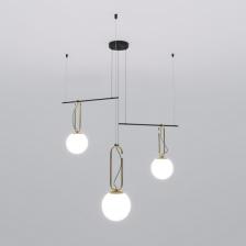 Подвесной светильник Riche 70143/3 (Умный дом, Алиса, WiFi, голосовое управление) шарики Eurosvet Подвесной светильник Riche 70143/3 (Умный дом, Алиса, WiFi, голосовое управление) шарики Eurosvet