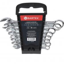 Набор комбинированных ключей BARTEX 8-19 мм, 8 предметов, подвес 460483 Набор комбинированных ключей BARTEX 8-19 мм, 8 предметов, подвес 460483