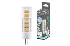 Tdm Лампа светодиодная G4-5 Вт-AC/DC 12 В-4000 К, SMD, 16x57 мм SQ0340-0214 1 шт Tdm Лампа светодиодная G4-5 Вт-AC/DC 12 В-4000 К, SMD, 16x57 мм SQ0340-0214 1 шт
