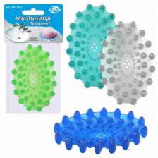 Мыльница "Пузырьки" прямоуг 11,5*7,5см 4 цв Мыльница "Пузырьки" прямоуг 11,5*7,5см 4 цв