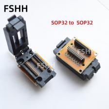 Тестовая розетка SOP32 — SOP32 SOP32 FP32 SOIC32, ширина гнезда микросхемы 14,2 мм, шаг 1,27–1,27 мм, онлайн-тестовый адаптер Тестовая розетка SOP32 — SOP32 SOP32 FP32 SOIC32, ширина гнезда микросхемы 14,2 мм, шаг 1,27–1,27 мм, онлайн-тестовый адаптер