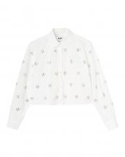 хлопковая блуза MSGM хлопковая блуза MSGM