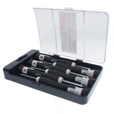 Наборы отверток звездочек Набор прецизионных отверток JTC JTC-5526, 6 шт., PH00, PH0, PH1, SL1.5, SL2.5, SL3, длина 150 мм Наборы отверток звездочек Набор прецизионных отверток JTC JTC-5526, 6 шт., PH00, PH0, PH1, SL1.5, SL2.5, SL3, длина 150 мм