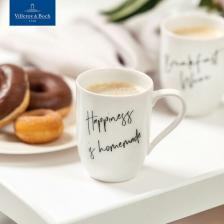 Кружка для чая и кофе 340 мл, Happiness is homemade/Счастье создается дома, Statement, Villeroy & Boch, Премиум-Фарфор Кружка для чая и кофе 340 мл, Happiness is homemade/Счастье создается дома, Statement, Villeroy & Boch, Премиум-Фарфор