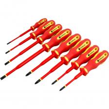 Набор отверток Набор диэлектрических отверток с тонким жалом NORGAU 8 предметов ,тип NSB172VDE-008 067123008 Набор отверток Набор диэлектрических отверток с тонким жалом NORGAU 8 предметов ,тип NSB172VDE-008 067123008