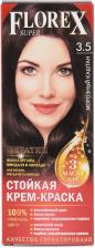 Краска для волос тон 3.5 Морозный каштан Florex Super Краска для волос тон 3.5 Морозный каштан Florex Super